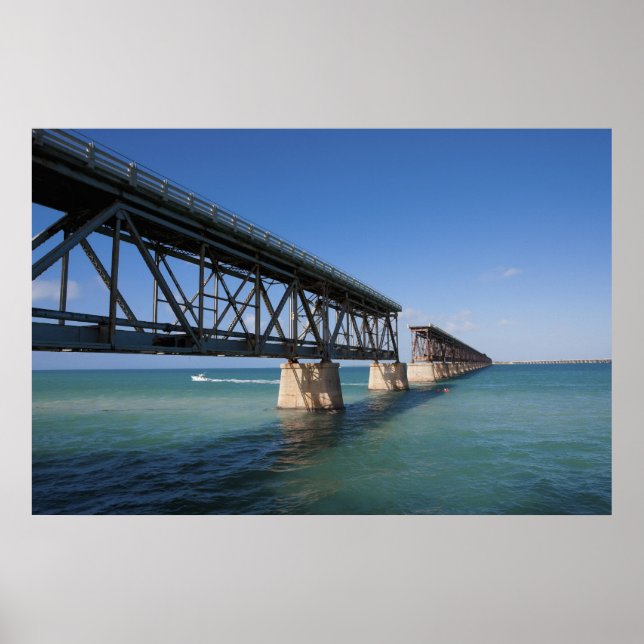 Póster Parque Estatal Bahia Honda, Florida Keys, Key (Frente)