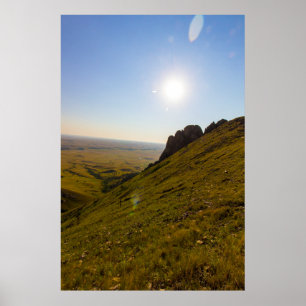 Póster Parque Estatal Bear Butte, Dakota del Sur