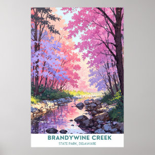 Póster Parque Estatal Brandywine Creek, Delaware