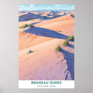 Póster Parque Estatal Bruneau Dunes, Idaho Poster