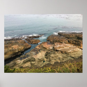 Póster Parque Estatal Cape Arago, Costa de Oregón