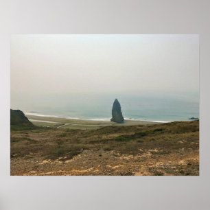 Póster Parque Estatal Cape Blanco, Costa de Oregón