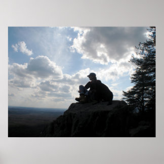 Póster Parque Estatal Crowders Mountain