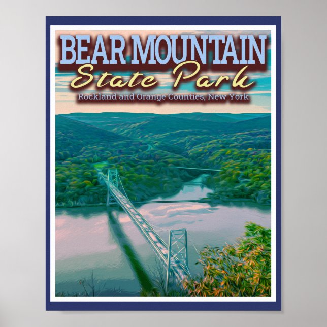 PÓSTER PARQUE ESTATAL DE LA MONTAÑA DEL OSO - PUENTE DE L (Frente)