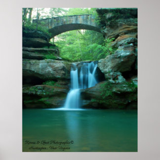 Póster Parque estatal Hocking Hills