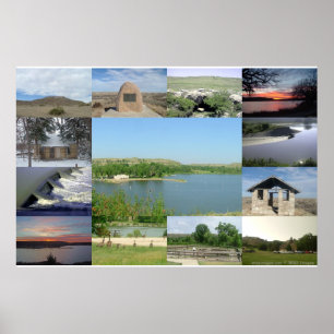 Póster Parque Estatal Lake Scott
