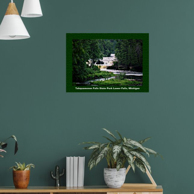 Póster Parque estatal Lower Tahquamenon Falls, Michigan (Salón 1)