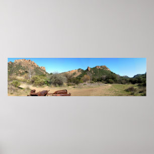 Póster Parque estatal Malibu Creek