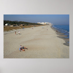Póster Parque Estatal Myrtle Beach, Carolina del Sur