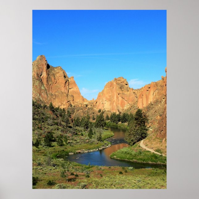 Póster Parque estatal Smith Rock, OR (Frente)