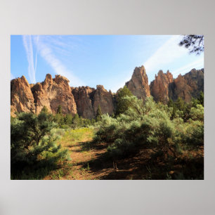 Póster Parque Estatal Smith Rock, Oregón
