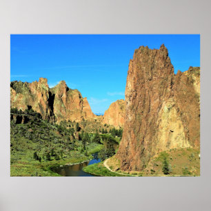 Póster Parque Estatal Smith Rock, Oregón