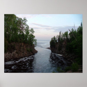 Póster Parque Estatal Temperance River