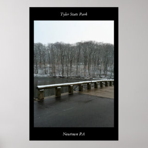 Póster Parque estatal Tyler Newtown PA