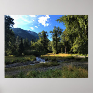 Póster Parque Estatal Wallowa Lake, OR