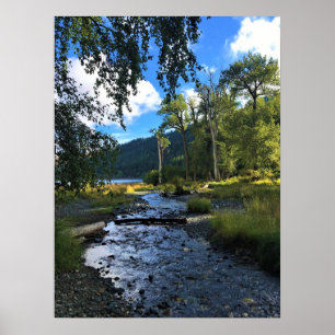 Póster Parque Estatal Wallowa Lake, OR
