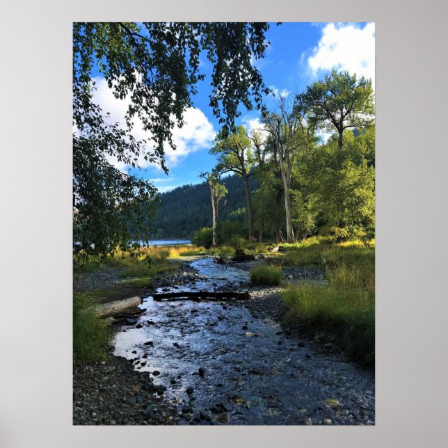 Póster Parque Estatal Wallowa Lake, OR (Frente)