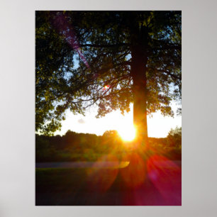 Póster Parque Highbanks Metro en Sunset, Columbus, Ohio