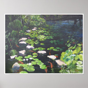Póster Parque Lillies de Zilker