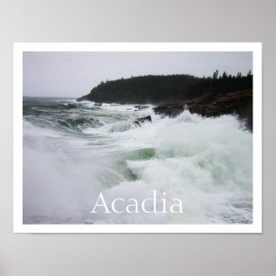 Póster Parque nacional Acadia
