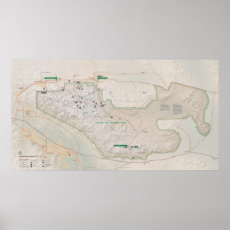 Póster Parque nacional Árbol de Joshua