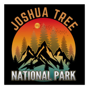 Póster Parque nacional Árbol de Joshua