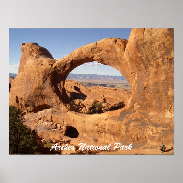 Póster Parque nacional Arches (Frente)