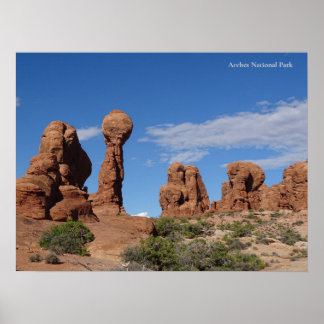 Póster Parque nacional Arches