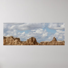 Póster Parque nacional Badlands, Dakota del Sur