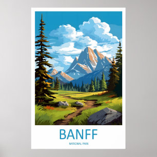 Póster Parque Nacional Banff 2