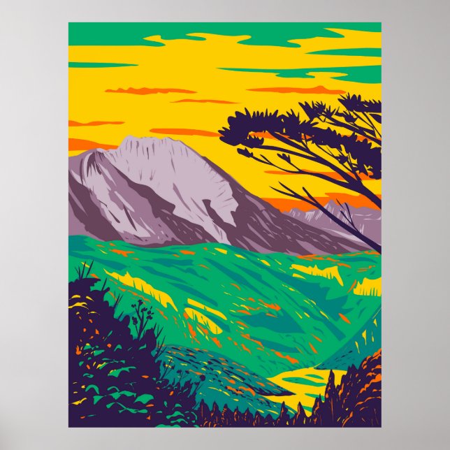 Póster Parque nacional Berchtesgaden (Frente)