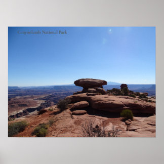 Póster Parque nacional Canyonlands