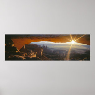 Póster PARQUE NACIONAL CANYONLANDS, UTAH. EE. UU. Vista