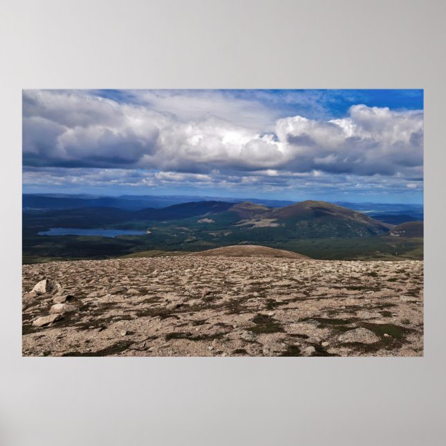 Póster Parque nacional de Cairngorms (Frente)