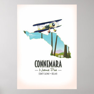 Póster Parque Nacional de Connemara, Condado de Galway, I