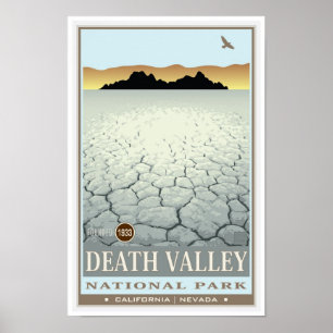 Póster Parque nacional de Death Valley 3