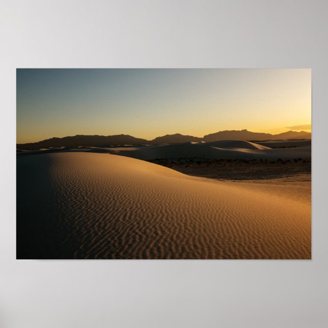 Póster Parque nacional de las Arenas Blancas (Frente)