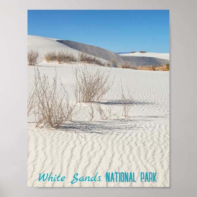Póster Parque nacional de las Arenas Blancas (Frente)