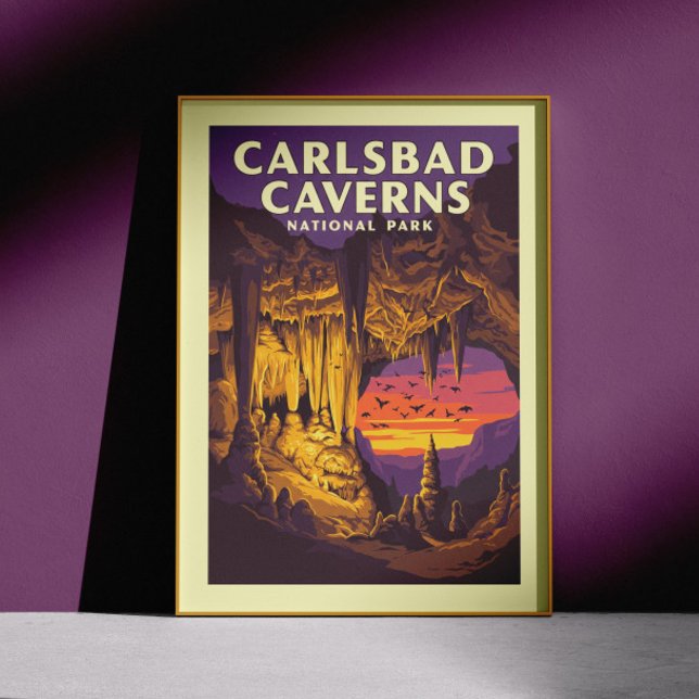 Póster Parque nacional de las Cavernas de Carlsbad (Subido por el creador)