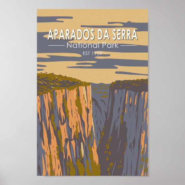 Póster Parque nacional de los Aparados de la Serra (Frente)