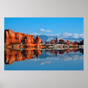 Póster Parque nacional de los arcos