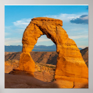 Póster Parque Nacional de los Arcos MOAB Utah
