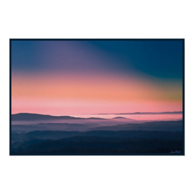 Póster Parque Nacional de Manantiales Pink Sunrise, Arkan (Anverso)