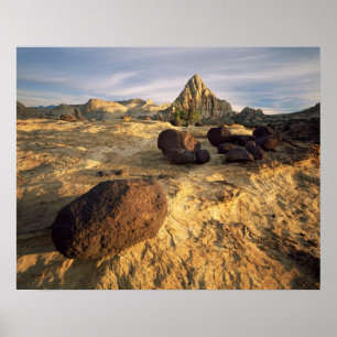 PÓSTER PARQUE NACIONAL DE REEF CAPITOL, UTAH. EE.UU.