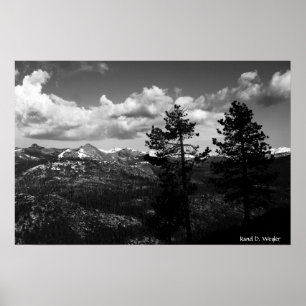 Póster Parque nacional de Yosemite