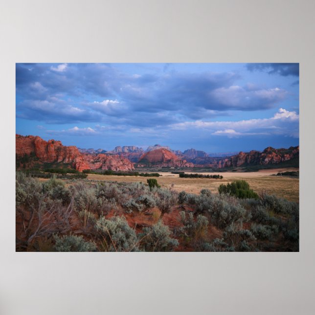 Póster parque nacional de zion (Frente)