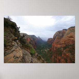Póster parque nacional de zion