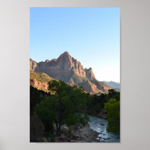 Póster Parque nacional de Zion