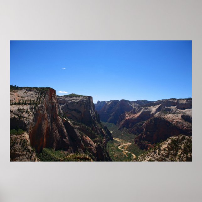 Póster parque nacional de zion (Frente)