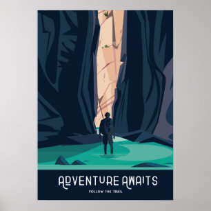 Póster Parque nacional de Zion